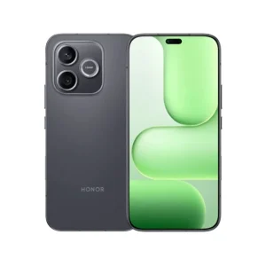 Honor 600 Lite Velvet Black color smartphone back view